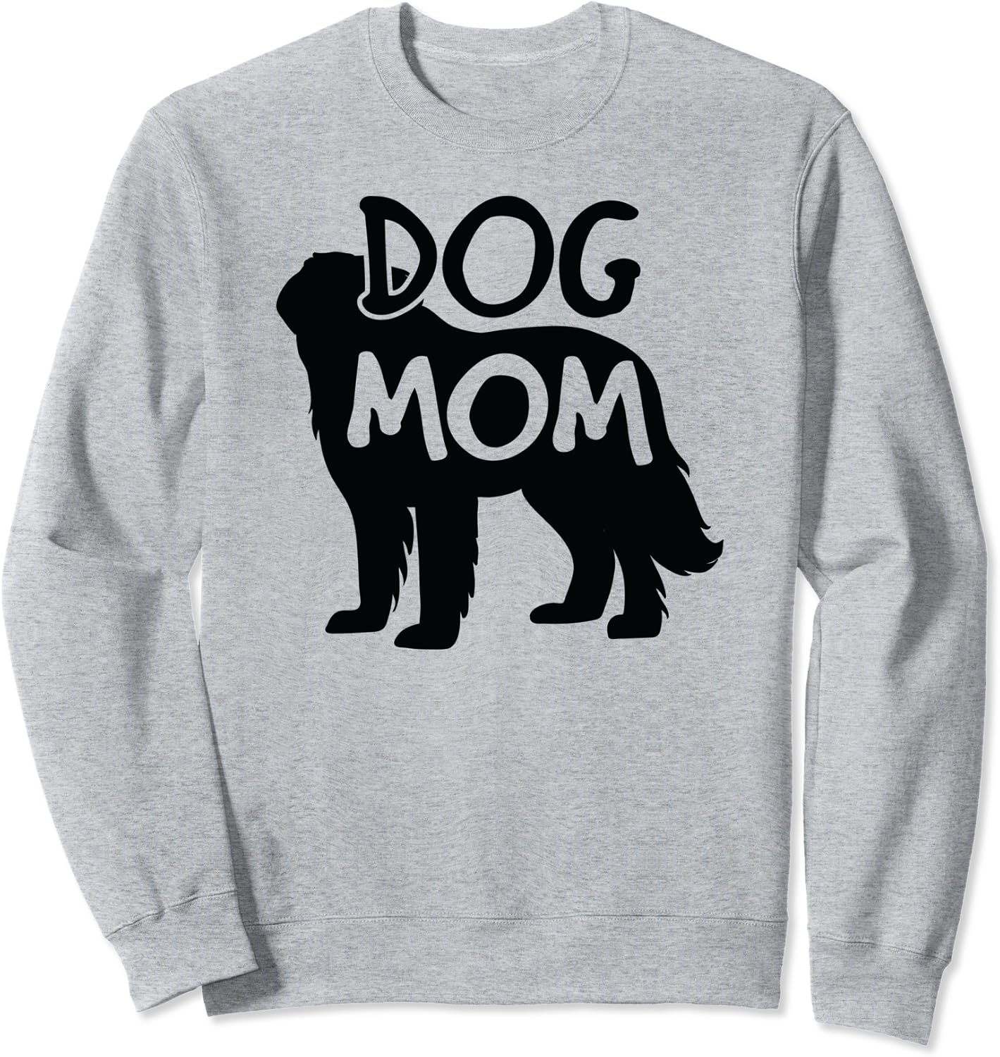 Best Dog Mom Woman Doggy Bark Bone Mothers Day Girl Female Sweatshirt